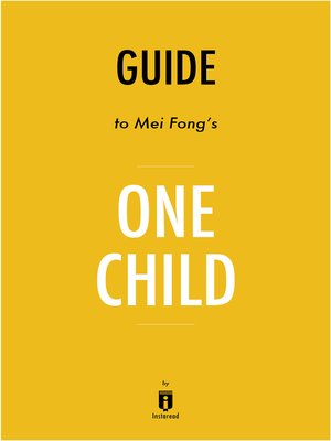 cover image of Summary of One Child